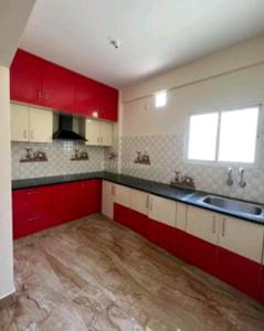 Kitchen Image of 1400 Sq.ft 3 BHK Apartment / Flat for rent in Hebbal Bengaluru for Rs. 40000
