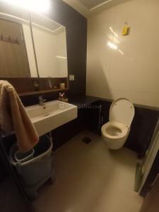 Bathroom Image of 1000 Sq.ft 2 BHK Apartment / Flat for rent in Goel Ganga Legend A4 And B1, Bavdhan Pune for Rs. 40000