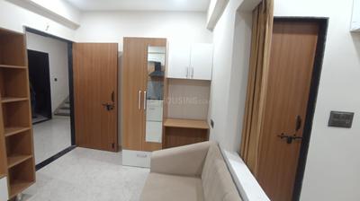 Bedroom Image of 550 Sq.ft 1 BHK Builder Floor for rent in Mahalakshmi Nagar Indore for Rs. 20000