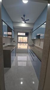 Kitchen Image of 1100 Sq.ft 3 BHK Apartment / Flat for rent in Sunshine Samriddhi Garden Wing C Gulmohar Wing D Deodhar, Bhandup West Mumbai for Rs. 70000