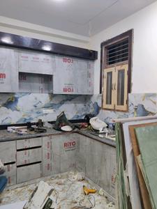 Kitchen Image of 1000 Sq.ft 3 BHK Builder Floor for sale in Govindpuram Ghaziabad for Rs. 4200000