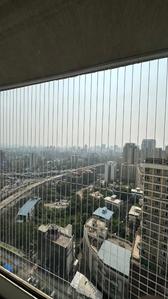 Balcony Image of 700 Sq.ft 2 BHK Apartment / Flat for sale in Ashar Axis, Thane West Thane for Rs. 14999999