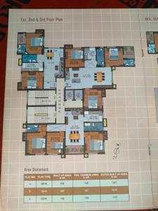 Image of 1137 Sq.ft 2 BHK Apartment / Flat for sale in West WBHB Belaghata, Phool Bagan, Kolkata for Rs. 9500000