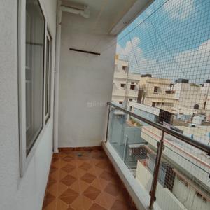 Balcony Image of 1185 Sq.ft 2 BHK Apartment / Flat for rent in Banaswadi Bengaluru for Rs. 40000