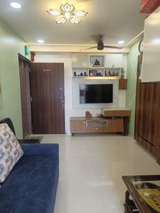 Hall Image of 550 Sq.ft 1 BHK Apartment / Flat for rent in Adityaraj Avenue, Vikhroli East Mumbai for Rs. 40000