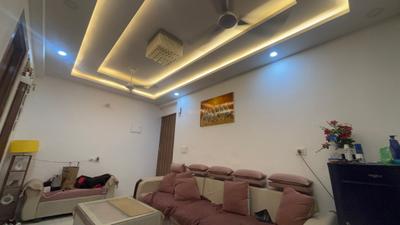 Living Room Image of 1150 Sq.ft 2 BHK Apartment / Flat for sale in Ambesten Twin Chalet, Noida Extension Greater Noida for Rs. 5400000