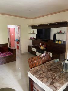 Living Room Image of 950 Sq.ft 2 BHK Apartment / Flat for rent in Goel Hari Ganga, Yerawada Pune for Rs. 37000