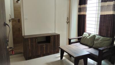 Living Room Image of 500 Sq.ft 1 BHK Apartment / Flat for rent in Munnekollal Bengaluru for Rs. 18999
