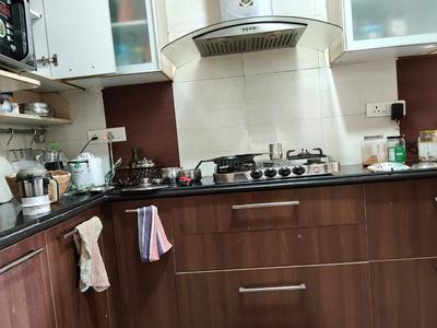 Kitchen Image of 1880 Sq.ft 3 BHK Apartment / Flat for rent in Alembic Urban Forest, Kadugodi Bengaluru for Rs. 78000