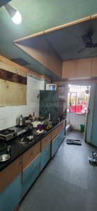 Kitchen Image of 1050 Sq.ft 3 BHK Apartment / Flat for rent in Memnagar Ahmedabad for Rs. 25000