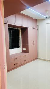 Bedroom Image of 650 Sq.ft 1 BHK Apartment / Flat for rent in Vijaya Aquagreen, Chikkabanavara Bengaluru for Rs. 17500