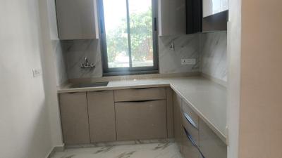 Kitchen Image of 1401 Sq.ft 3 BHK Apartment / Flat for sale in Keshupura Jaipur for Rs. 7300000