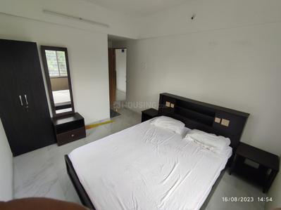 Bedroom Image of 1100 Sq.ft 2 BHK Apartment / Flat for rent in Amrutdham Nashik for Rs. 20000