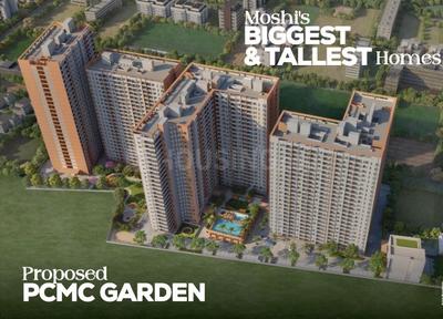 Image of 1090 Sq.ft 2 BHK Apartment / Flat for sale in Vrunda K K Tathastu, Moshi, Pune for Rs. 6500000