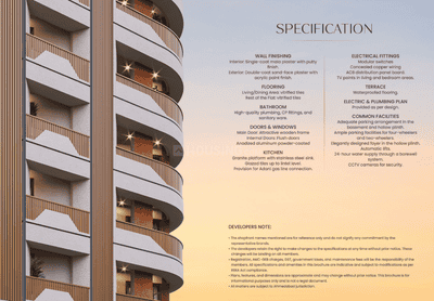 Image of 1871 Sq.ft 3 BHK Apartment / Flat for sale in Yashasvi Ekam, Paldi, Ahmedabad for Rs. 12161500