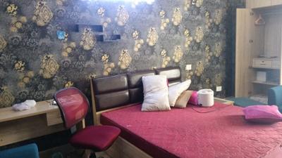 Bedroom Image of 440 Sq.ft 1 RK Studio for rent in Supertech Eco Suites, Sector 137 Noida for Rs. 20000