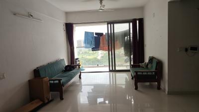 Living Room Image of 1850 Sq.ft 3 BHK Apartment / Flat for rent in Zundal Ahmedabad for Rs. 31000