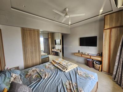 Bedroom Image of 1250 Sq.ft 3 BHK Apartment / Flat for rent in Mallhar Bhimashankar Heights, Dahisar West Mumbai for Rs. 80000