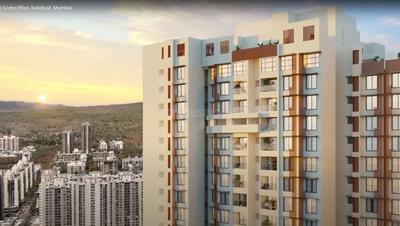 Image of 1080 Sq.ft 3 BHK Apartment / Flat for sale in Godrej Bliss, Kandivali East, Mumbai for Rs. 28600000