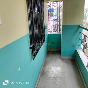 Balcony Image of 1100 Sq.ft 3 BHK Apartment / Flat for rent in Kalyani Nadia for Rs. 15000