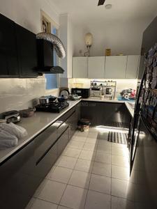 Kitchen Image of 2000 Sq.ft 3 BHK Apartment / Flat for sale in U S U S Pine Homes, Dhakoli Zirakpur for Rs. 12500000