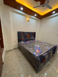 Bedroom Image of 621 Sq.ft 1 BHK Builder Floor for rent in Saket New Delhi for Rs. 11000
