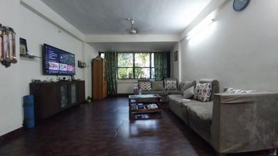 Living Room Image of 1150 Sq.ft 3 BHK Apartment / Flat for rent in Kailash Nilgiri Gardens, Nerul Navi Mumbai for Rs. 65000