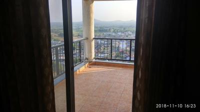 Balcony Image of 3500 Sq.ft 5 BHK Penthouse for rent in Amit Eka, Pathardi Phata Nashik for Rs. 60000