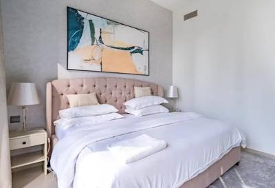 Bedroom Image of 1110 Sq.ft 2 BHK Apartment / Flat for rent in Downtown Dubai Dubai for Rs. 390000