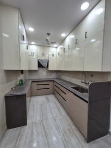 Kitchen Image of 1000 Sq.ft 2 BHK Builder Floor for rent in Ramesh Nagar New Delhi for Rs. 40000