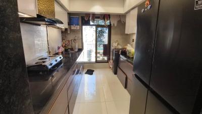 Kitchen Image of 850 Sq.ft 2 BHK Apartment / Flat for sale in Poonam Vaishno Heights, Malad East Mumbai for Rs. 24500000