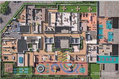 Image of 1062 Sq.ft 2 BHK Apartment / Flat for sale in Aura Water Phase II, Anand Nagar, Sinhagad Road, Pune for Rs. 11000000