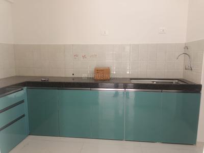 Kitchen Image of 1150 Sq.ft 3 BHK Apartment / Flat for rent in Shapoorji Pallonji Joyville Sensorium, Maan Pune for Rs. 32000