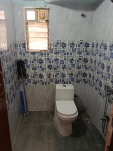 Bathroom Image of 1000 Sq.ft 2 BHK Apartment / Flat for sale in Green Valley Complex, Kaikhali Kolkata for Rs. 4400000