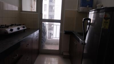 Kitchen Image of 600 Sq.ft 1 BHK Apartment / Flat for rent in Godrej Garden City, Gota Ahmedabad for Rs. 22000