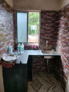 Kitchen Image of 900 Sq.ft 1 RK Independent House for rent in Belgachia Village Housing Estate Kolkata for Rs. 6500
