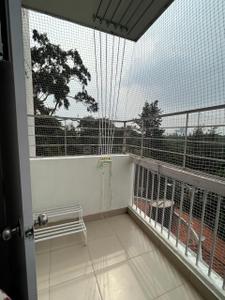 Balcony Image of 1500 Sq.ft 2 BHK Apartment / Flat for rent in Vasanth Nagar Bengaluru for Rs. 80000