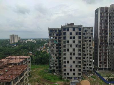 Bedroom Two Image of 1034 Sq.ft 3 BHK Apartment / Flat for sale in Rajwada Royal Gardens, Narendrapur Kolkata for Rs. 6895000