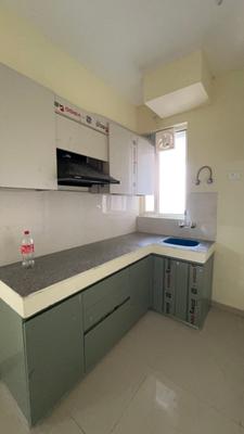 Kitchen Image of 646 Sq.ft 3 BHK Builder Floor for rent in Pyramid Infinity, Southern Peripheral Road Gurgaon for Rs. 26000