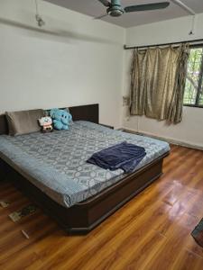 Bedroom Image of 1100 Sq.ft 2 BHK Apartment / Flat for rent in Kalyani Nagar Pune for Rs. 40000