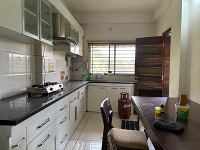 Kitchen Image of 1100 Sq.ft 2 BHK Apartment / Flat for rent in Mahalakshmi Nagar Indore for Rs. 35000