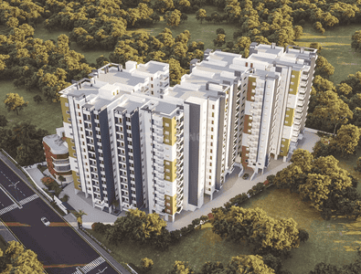 Image of 1295 Sq.ft 2 BHK Apartment / Flat for sale in Nallagandla, Hyderabad for Rs. 8675000