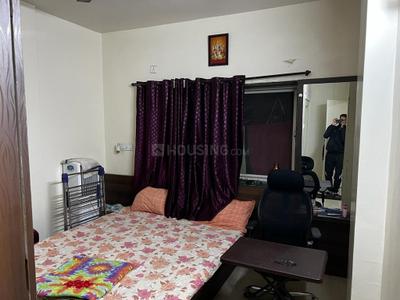 Bedroom Image of 750 Sq.ft 2 BHK Apartment / Flat for rent in Mahalaxmi Manomay Residency, Vishrantwadi Pune for Rs. 31000