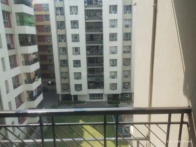 Balcony Image of 970 Sq.ft 2 BHK Apartment / Flat for rent in Siddha Pine Woods, Rajarhat Kolkata for Rs. 18000