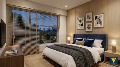 Bedroom Image of 1234 Sq.ft 3 BHK Apartment / Flat for sale in Bhawani Inara, New Town Kolkata for Rs. 16000000