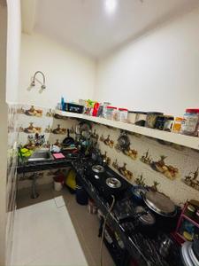 Kitchen Image of 280 Sq.ft 1 RK Studio for rent in Munirka New Delhi for Rs. 16000