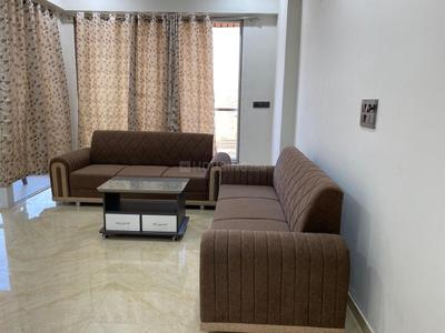 Hall Image of 1300 Sq.ft 3 BHK Apartment / Flat for rent in Radhe Infinity, Kudasan Gandhinagar for Rs. 42000