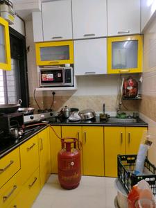 Kitchen Image of 1000 Sq.ft 2 BHK Apartment / Flat for rent in Suyog Apartment, Juinagar Navi Mumbai for Rs. 45000