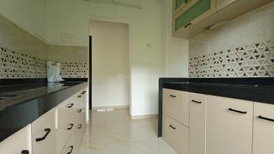 Kitchen Image of 1600 Sq.ft 3 BHK Apartment / Flat for rent in Squarefeet Mahavir Square, Thane West Thane for Rs. 58000