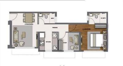 1.5 BHK Flat